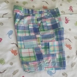 Boys Plaid Shorts